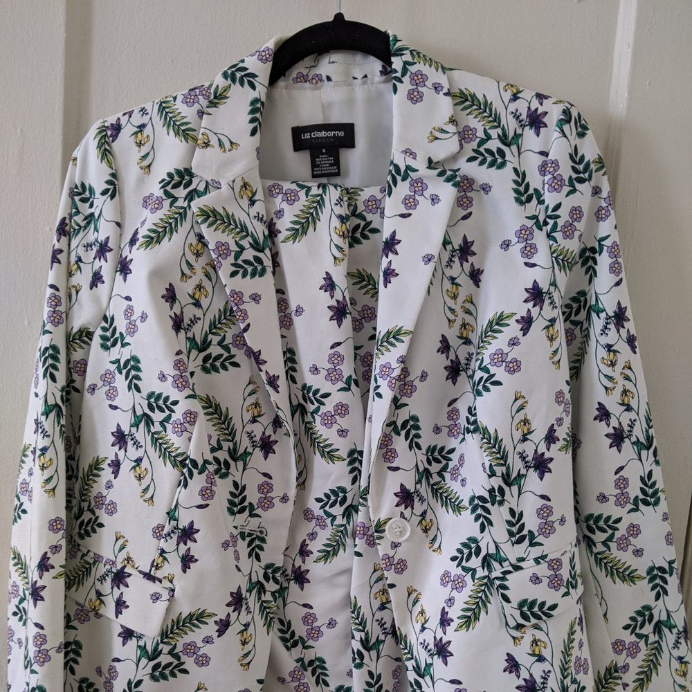 Floral Suit (Blazer and Trousers)